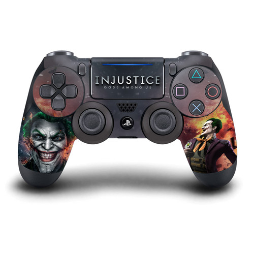 Injustice Gods Among Us Key Art Joker Vinyl Sticker Skin Decal Cover for Sony DualShock 4 Controller