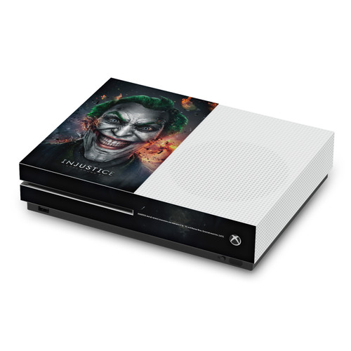 Injustice Gods Among Us Key Art Joker Vinyl Sticker Skin Decal Cover for Microsoft Xbox One S Console