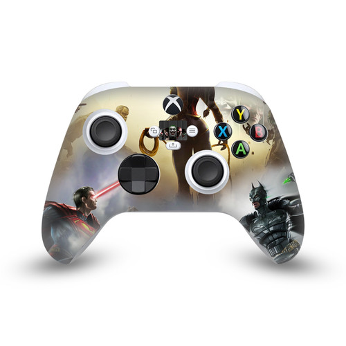 Injustice Gods Among Us Key Art Poster Vinyl Sticker Skin Decal Cover for Microsoft Xbox Series X / Series S Controller