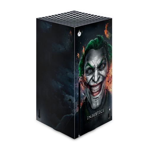 Injustice Gods Among Us Key Art Joker Vinyl Sticker Skin Decal Cover for Microsoft Xbox Series X