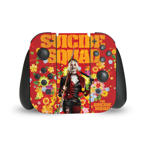 The Suicide Squad 2021 Character Poster Harley Quinn Vinyl Sticker Skin Decal Cover for Nintendo Switch Joy Controller