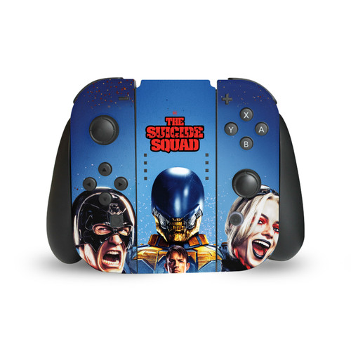 The Suicide Squad 2021 Character Poster Group Vinyl Sticker Skin Decal Cover for Nintendo Switch Joy Controller