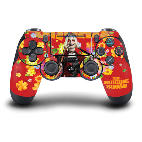 The Suicide Squad 2021 Character Poster Harley Quinn Vinyl Sticker Skin Decal Cover for Sony DualShock 4 Controller