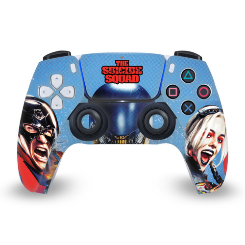 The Suicide Squad 2021 Character Poster Group Vinyl Sticker Skin Decal Cover for Sony PS5 Sony DualSense Controller