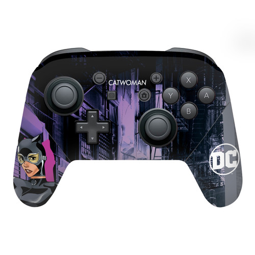 DC Women Core Compositions Catwoman Vinyl Sticker Skin Decal Cover for Nintendo Switch Pro Controller
