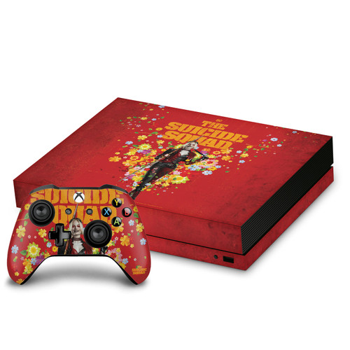 The Suicide Squad 2021 Character Poster Harley Quinn Vinyl Sticker Skin Decal Cover for Microsoft Xbox One X Bundle