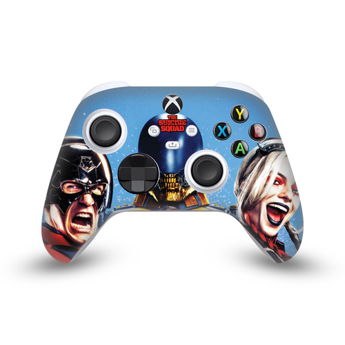 The Suicide Squad 2021 Character Poster Group Vinyl Sticker Skin Decal Cover for Microsoft Xbox Series X / Series S Controller