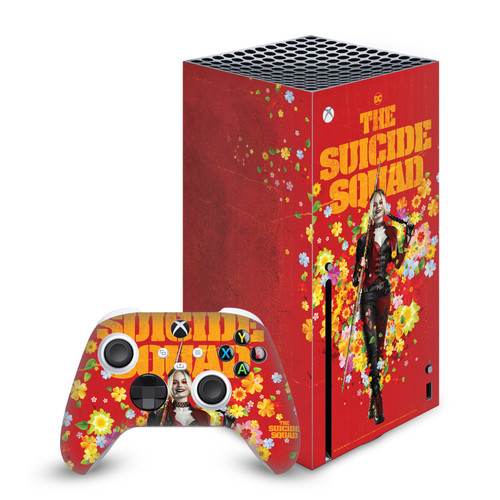 The Suicide Squad 2021 Character Poster Harley Quinn Vinyl Sticker Skin Decal Cover for Microsoft Series X Console & Controller