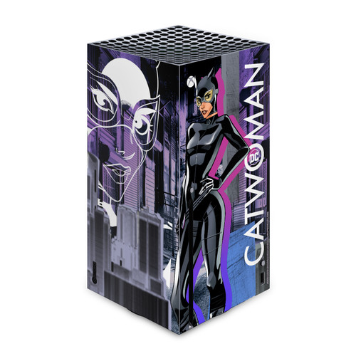 DC Women Core Compositions Catwoman Vinyl Sticker Skin Decal Cover for Microsoft Xbox Series X