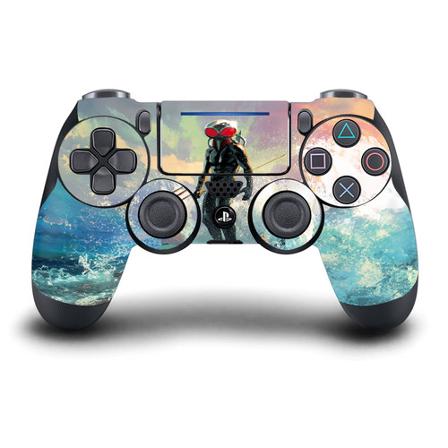 Aquaman DC Comics Comic Book Cover Black Manta Painting Vinyl Sticker Skin Decal Cover for Sony DualShock 4 Controller