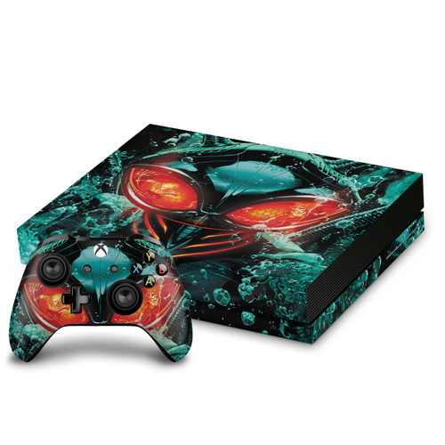 Aquaman DC Comics Comic Book Cover Black Manta Vinyl Sticker Skin Decal Cover for Microsoft Xbox One X Bundle