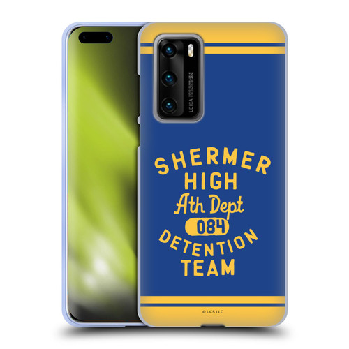 The Breakfast Club Graphics Shermer High Ath Depth Soft Gel Case for Huawei P40 5G