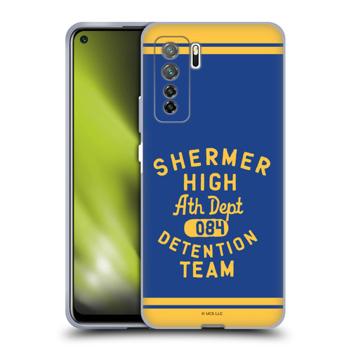 The Breakfast Club Graphics Shermer High Ath Depth Soft Gel Case for Huawei Nova 7 SE/P40 Lite 5G