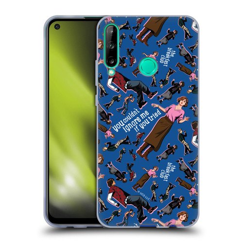The Breakfast Club Graphics Dancing Pattern Soft Gel Case for Huawei P40 lite E