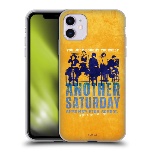 The Breakfast Club Graphics Another Saturday Soft Gel Case for Apple iPhone 11