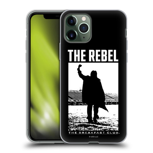 The Breakfast Club Graphics The Rebel Soft Gel Case for Apple iPhone 11 Pro
