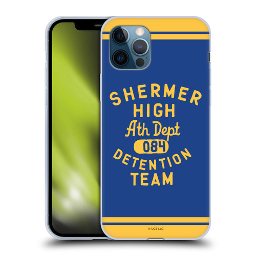 The Breakfast Club Graphics Shermer High Ath Depth Soft Gel Case for Apple iPhone 12 / iPhone 12 Pro
