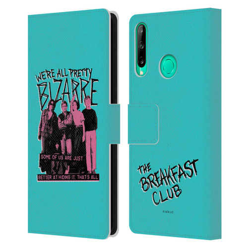 The Breakfast Club Graphics We're All Pretty Bizarre Leather Book Wallet Case Cover For Huawei P40 lite E
