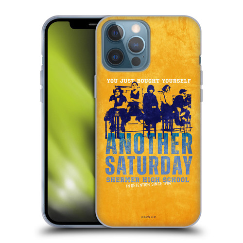 The Breakfast Club Graphics Another Saturday Soft Gel Case for Apple iPhone 13 Pro Max