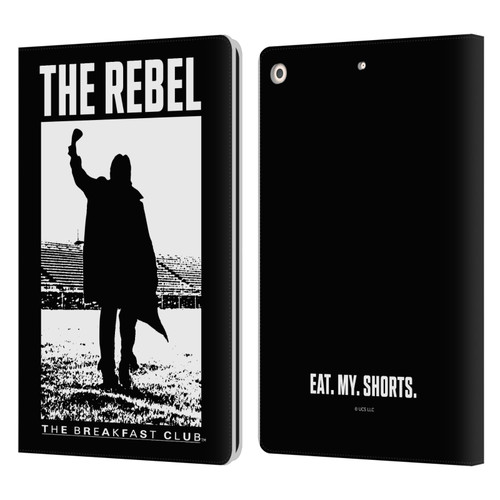 The Breakfast Club Graphics The Rebel Leather Book Wallet Case Cover For Apple iPad 10.2 2019/2020/2021