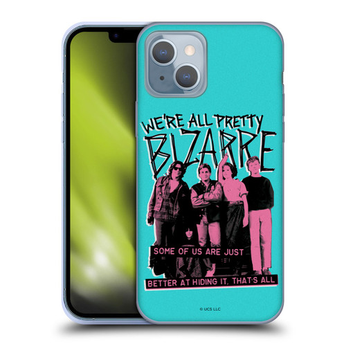 The Breakfast Club Graphics We're All Pretty Bizarre Soft Gel Case for Apple iPhone 14