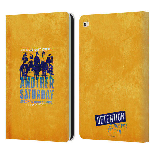 The Breakfast Club Graphics Another Saturday Leather Book Wallet Case Cover For Apple iPad Air 2 (2014)