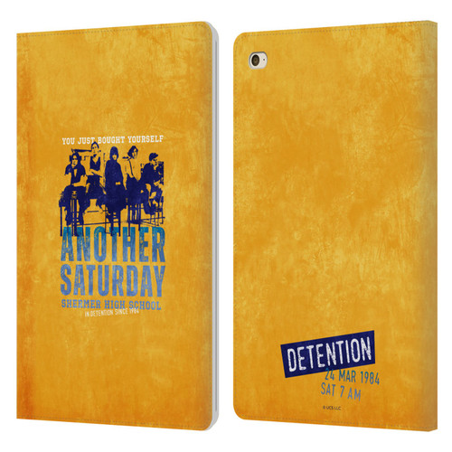 The Breakfast Club Graphics Another Saturday Leather Book Wallet Case Cover For Apple iPad mini 4