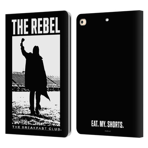 The Breakfast Club Graphics The Rebel Leather Book Wallet Case Cover For Apple iPad 9.7 2017 / iPad 9.7 2018