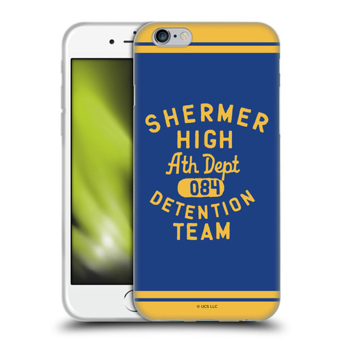 The Breakfast Club Graphics Shermer High Ath Depth Soft Gel Case for Apple iPhone 6 / iPhone 6s