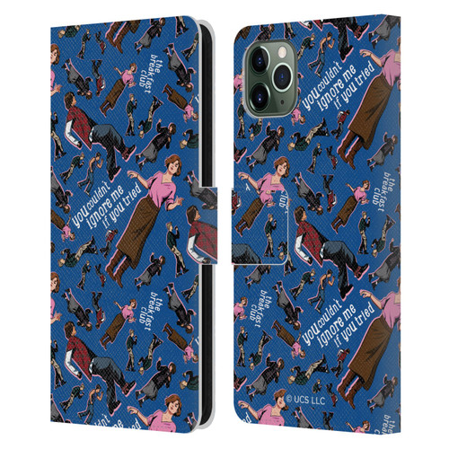The Breakfast Club Graphics Dancing Pattern Leather Book Wallet Case Cover For Apple iPhone 11 Pro Max