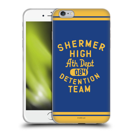 The Breakfast Club Graphics Shermer High Ath Depth Soft Gel Case for Apple iPhone 6 Plus / iPhone 6s Plus