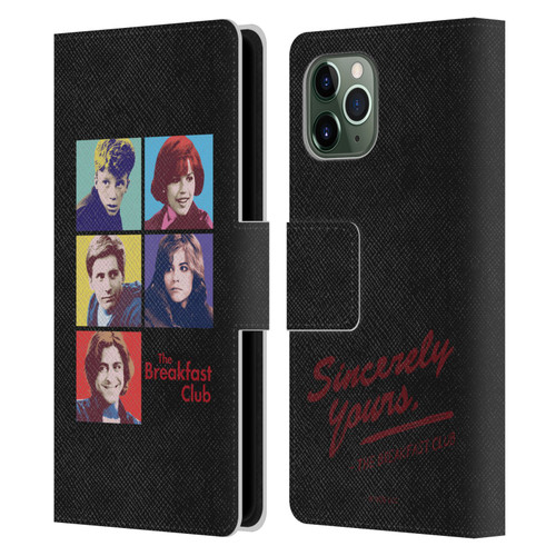 The Breakfast Club Graphics Pop Art Leather Book Wallet Case Cover For Apple iPhone 11 Pro