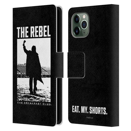 The Breakfast Club Graphics The Rebel Leather Book Wallet Case Cover For Apple iPhone 11 Pro
