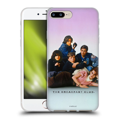 The Breakfast Club Graphics Key Art Soft Gel Case for Apple iPhone 7 Plus / iPhone 8 Plus