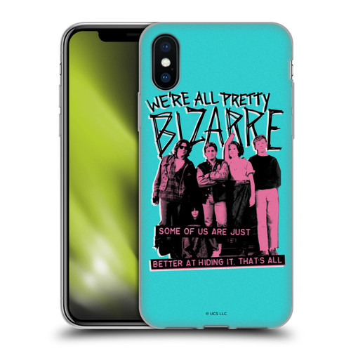The Breakfast Club Graphics We're All Pretty Bizarre Soft Gel Case for Apple iPhone X / iPhone XS