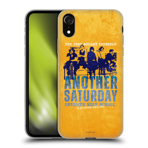 The Breakfast Club Graphics Another Saturday Soft Gel Case for Apple iPhone XR