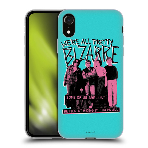 The Breakfast Club Graphics We're All Pretty Bizarre Soft Gel Case for Apple iPhone XR