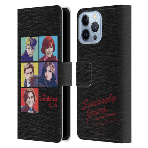 The Breakfast Club Graphics Pop Art Leather Book Wallet Case Cover For Apple iPhone 13 Pro Max