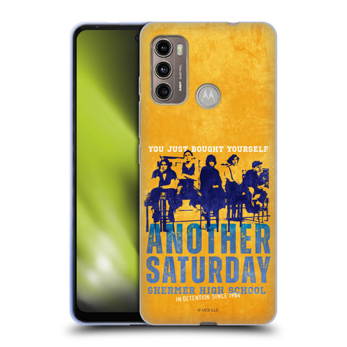 The Breakfast Club Graphics Another Saturday Soft Gel Case for Motorola Moto G60 / Moto G40 Fusion