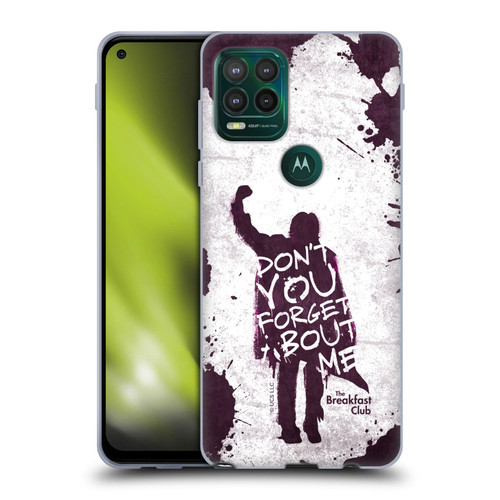 The Breakfast Club Graphics Don't You Forget About Me Soft Gel Case for Motorola Moto G Stylus 5G 2021