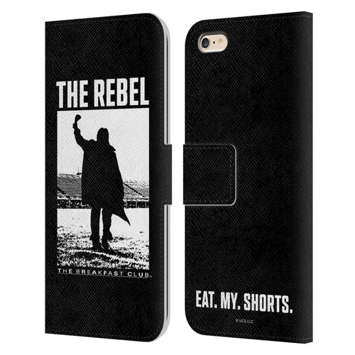 The Breakfast Club Graphics The Rebel Leather Book Wallet Case Cover For Apple iPhone 6 Plus / iPhone 6s Plus