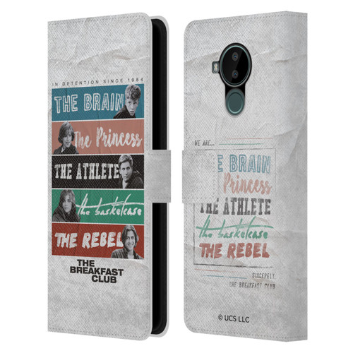 The Breakfast Club Graphics In Detention Since 1984 Leather Book Wallet Case Cover For Nokia C30