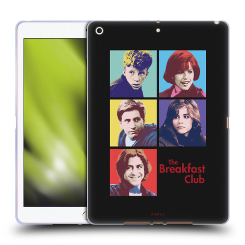 The Breakfast Club Graphics Pop Art Soft Gel Case for Apple iPad 10.2 2019/2020/2021