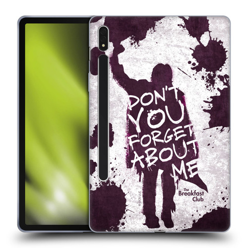 The Breakfast Club Graphics Don't You Forget About Me Soft Gel Case for Samsung Galaxy Tab S8