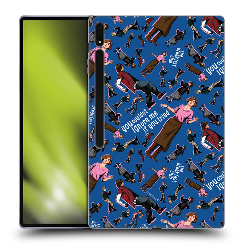 The Breakfast Club Graphics Dancing Pattern Soft Gel Case for Samsung Galaxy Tab S8 Ultra