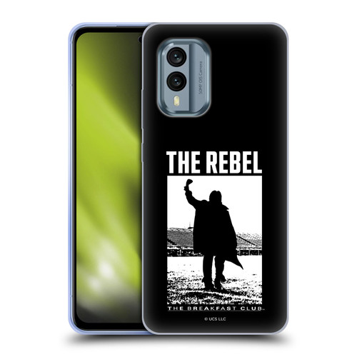 The Breakfast Club Graphics The Rebel Soft Gel Case for Nokia X30