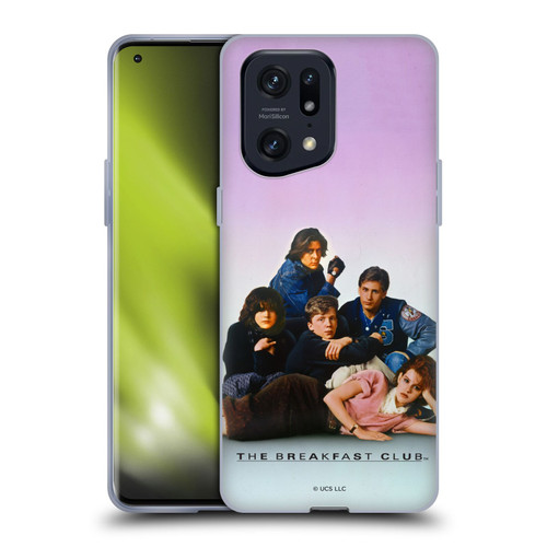 The Breakfast Club Graphics Key Art Soft Gel Case for OPPO Find X5 Pro