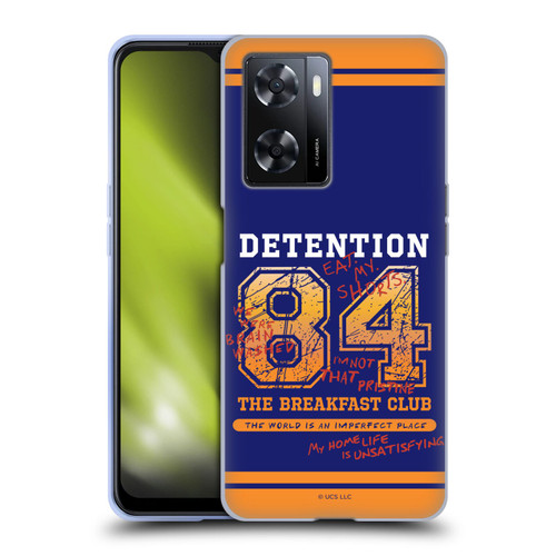The Breakfast Club Graphics Detention 84 Soft Gel Case for OPPO A57s