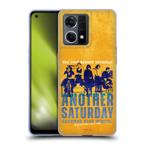 The Breakfast Club Graphics Another Saturday Soft Gel Case for OPPO Reno8 4G