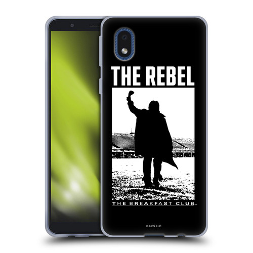 The Breakfast Club Graphics The Rebel Soft Gel Case for Samsung Galaxy A01 Core (2020)